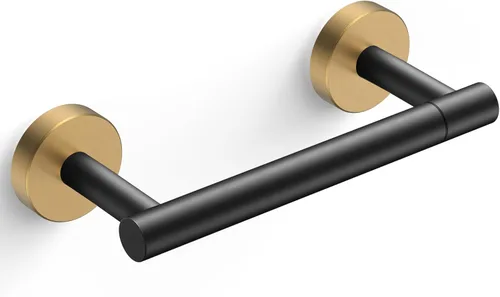 Miniatura 9 de FORIOUS Soporte de Papel Higiénico para Montaje en Pared, Soporte de Rollo de Tejido Giratorio de Doble Poste de Acero Inoxidable Resistente al