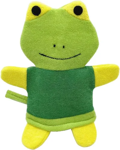 Miniatura 5 de Esponja de baño lindo animal ducha guante de baño lufa suave lavado esponja exfoliante corporal (3 piezas)