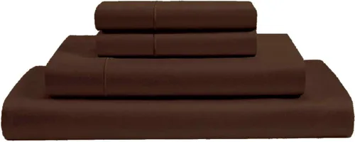Miniatura 18 de 100% algodón Giza Egyptian Dreams [4 piezas] juego de sábanas de bolsillo extra profundo de 22 pulgadas, sábanas y fundas de almohada, fibra larga