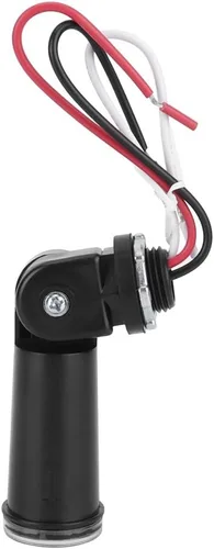 Miniatura 6 de Fdit Interruptor de control de sensor de fotocélula para exteriores, con cable duro, control de luz ocular con sensor fotoeléctrico, sensor de luz