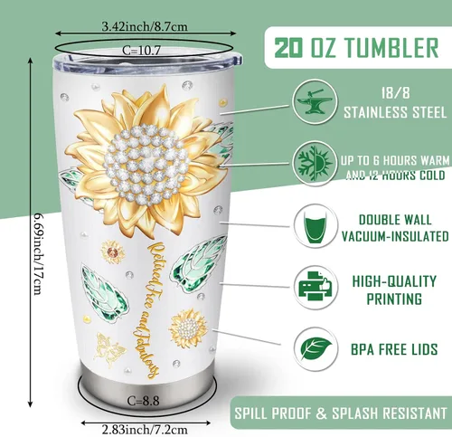 Miniatura 4 de Vaso de regalo de jubilación para mujer 2026 de 20 onzas, decoraciones de fiesta de jubilación, regalos para mujeres, compañeros de trabajo, amigas