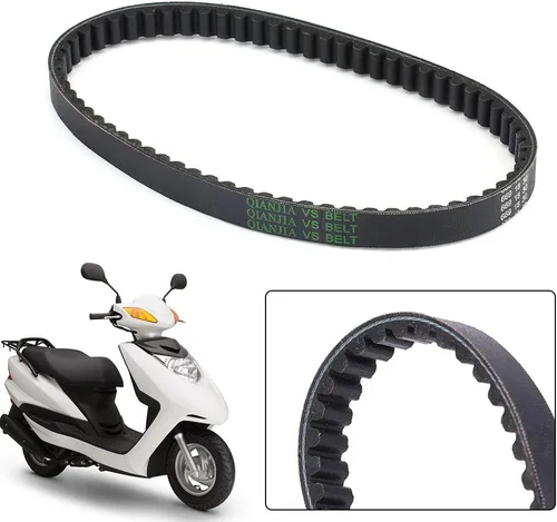 Miniatura 9 de Correa de transmisión de repuesto para grupo de piezas de motocicleta, correa de transmisión de goma negra para GY6 50CC 139QMB Scooter 669-18-30