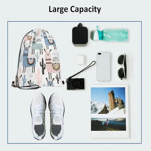 Miniatura 3 de Beabes Skulls - Bolsas con cordón para mochila, saco de gimnasio con cordón, Multi-a126, 14x16.9 Inch, Mochilas de viaje