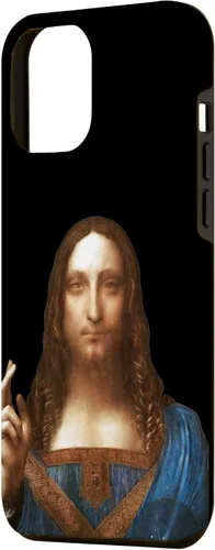 Miniatura 2 de Funda para iPhone 12 Pro Max Leonardo da Vinci - Salvator Mundi (salvador del mundo)