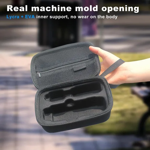 Miniatura 5 de FiTSTILL Bolsa de almacenamiento de viaje rígida de transporte y protección, compatible con Osmo Pocket 3 Creator Combo, kit de accesorios