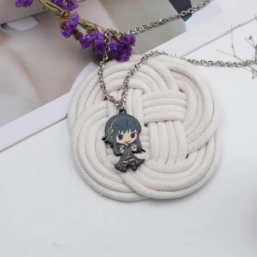 Miniatura 4 de Collar familiar de anime Pendnt Anya Forger Anime Cosplay Collares regalo para fanáticos, regalos para niños, adolescentes, adultos, amantes