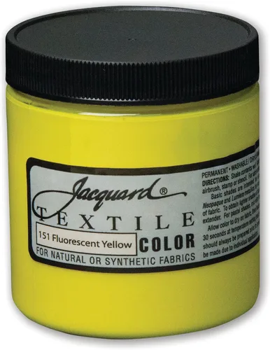 Miniatura 11 de Jacquard Pintura Textil 8 Oz Negro