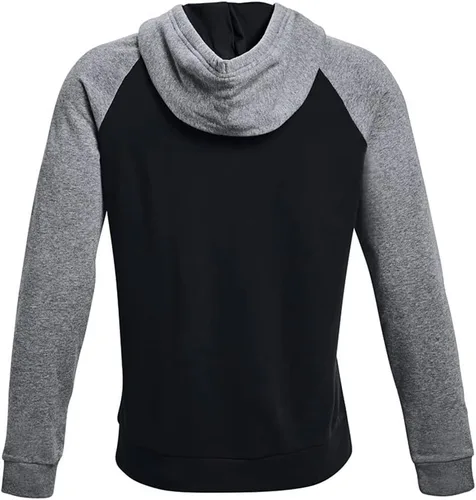 Miniatura 4 de Under Armour Sudadera con capucha Rival Wordmark Colorblock para hombre