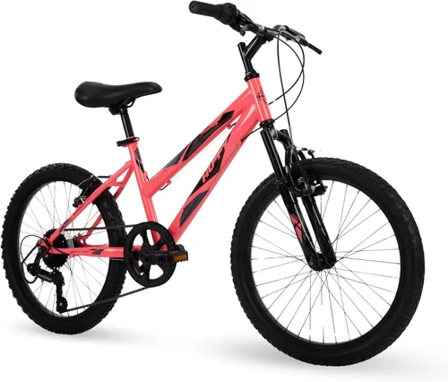 Miniatura 21 de Huffy Bicicleta de montaña Stone para hombres y mujeres, 20"/24"/26", 6 velocidades (20") o 21 velocidades, suspensión delantera o doble (varía)