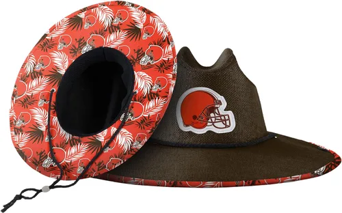 Miniatura 23 de FOCO - Sombrero de paja con logotipo de equipo universitario de NCAA y estampado floral para hombre TEAM LOGO