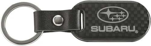 Llavero de Fibra de Carbono con Logotipo de Subaru SUBARU Impreza Legacy Outback OEM Genuino WRX Ascent