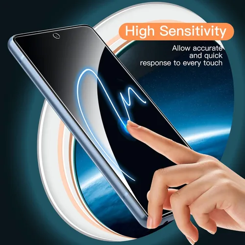 Miniatura 6 de JETech Protector de pantalla para Samsung Galaxy A53 5G / A52 / A52 5G / A52s 5G, película de vidrio templado 9H, antiarañazos, transparente HD