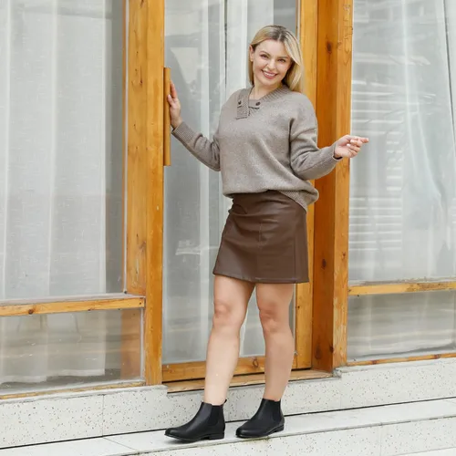 Miniatura 2 de Ortho+rest Botas ortopédicas Chelsea para mujer con punta ancha para pies de juanetes