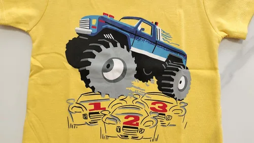 Miniatura 5 de Camisetas de verano para niños pequeños, camisetas de manga corta