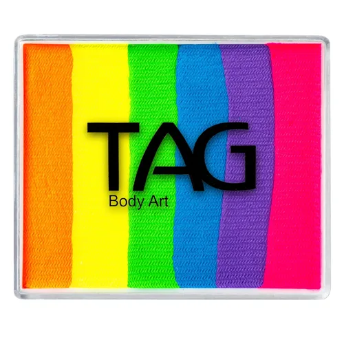 Tag pasteles dividios arco Iris de neón, 5,29 onzas Arcoiris neón