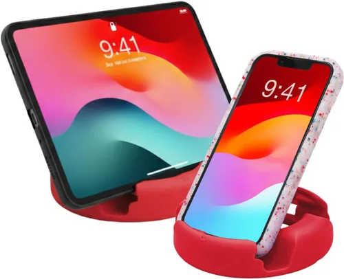 Miniatura 14 de GoDonut Plus+ - Soporte para teléfono inteligente y tableta, compatible con fundas Lager con acceso al puerto de carga, para uso en el trabajo