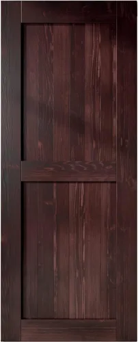 Miniatura 9 de Homacer Puerta de granero de madera maciza de 34 pulgadas de ancho x 84 pulgadas de alto x 1-3/8 pulgadas de profundidad, acabado y sin ensamblar