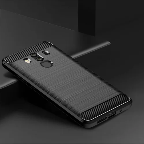 Miniatura 3 de Asuwish Funda de teléfono para Huawei Mate 10 Pro con protector de pantalla de vidrio templado y accesorios de celda de silicona suave delgada Azul