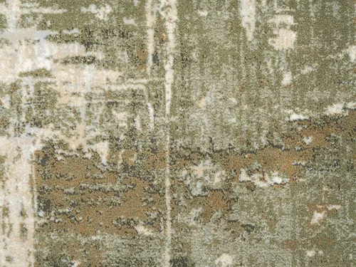 Miniatura 8 de Abani Savoy Collection - Alfombra de área, diseño contemporáneo verde/crema, 6 x 9 pies, fácil de limpiar, duradera para niños y mascotas,