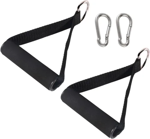 Asas de ejercicio de alta calidad, mango de bandas de resistencia, mango de fitness, asas de entrenamiento, mango de espuma densa, equipo de fitness