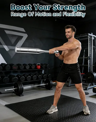 Miniatura 4 de Macebell ajustable, club indio 6/8/13 en 1 con peso para entrenamiento de fuerza