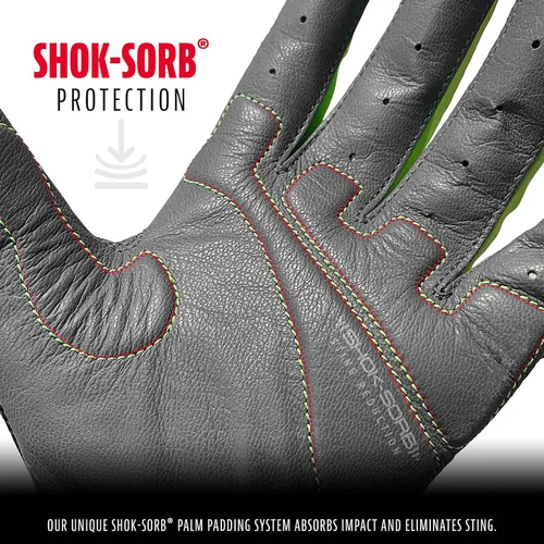 Miniatura 3 de Franklin Sports MLB - Guantes de bateo Shok-Sorb X para béisbol y sóftbol - Guantes de bateo acolchados sin picazón para adultos y jóvenes - Varias