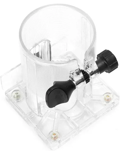 Miniatura 8 de Enrutador protector para recortadora, base transparente, para carpintería, base de plástico, herramientas eléctricas, accesorios de protección