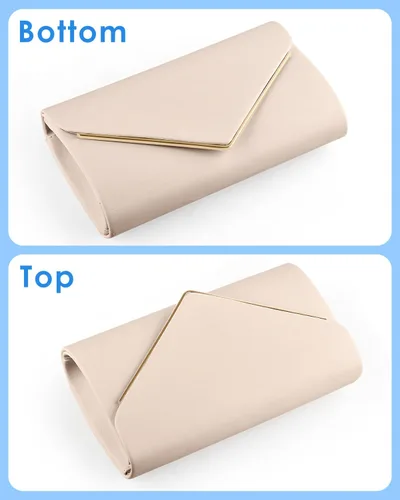 Miniatura 7 de TINDTOP Bolsos de mano para mujer, de piel sintética, formales, de noche, de hombro, fiesta, boda, cóctel, baile de graduación