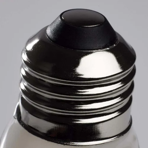 Miniatura 3 de Satco S21339 BT15 - Bombilla LED de filamento de 8 W, 120 V, acabado blanco, luz diurna de 5000 K, 800 lúmenes, base media E26, regulable, ubicación