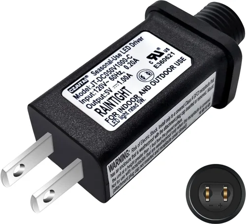 Miniatura 10 de Fuente de alimentación de 12 V, 1 A, 12 W, clase 2, reemplazo de transformador LED, adaptador de corriente de bajo voltaje para exteriores