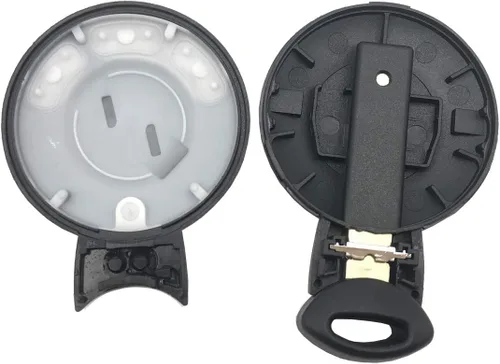 Miniatura 4 de Funda para llavero de automóvil de 3 botones para BMW Mini Cooper 2007-2014 sin llave con control remoto (1)