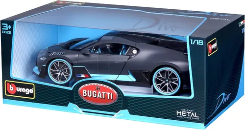 Miniatura 2 de Bburago 1:18 Bugatti Divo - Azul
