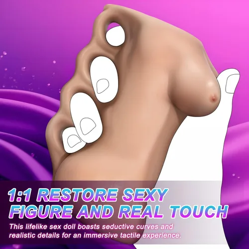Miniatura 2 de Muñeca de sexo de bolsillo con vagina, trasero y pechos realistas en 3D, masturbador masculino con juguetes sexuales, mini muñecas de sexo