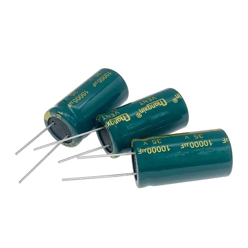 Miniatura 5 de Condensador electrolítico de aluminio de alta frecuencia de 0.709 x 1.378 in, 5 unidades, 35 V, 10000UF, para TV, monitor LCD, juego