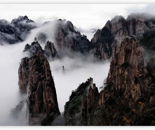 Miniatura 18 de artgeist Mural de pared Montañas 79 x 61 pulgadas - XXL Papel tapiz no tejido de vellón Decoración de pared Impresión fotográfica Imagen Diseño