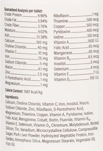 Miniatura 8 de Doc Roy's - Multivitamínico de cuidado diario con minerales para perros, suplemento de salud diaria canina, tabletas de 180