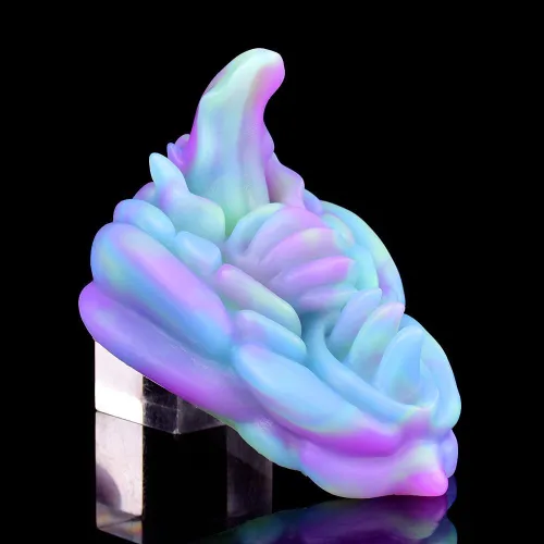 Miniatura 9 de Monster Dildo Grinder - Juguete sexual para mujeres, pequeño consolador de fantasía alienígena con almohadilla de fricción, estimulador