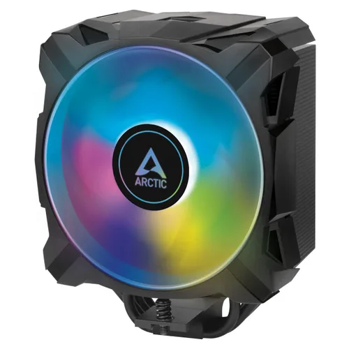 ARCTIC Freezer A35 A-RGB - Enfriador de CPU de Torre Única con A-RGB, Específico para AMD, Ventilador P-Fan de 120 mm Optimizado para Presión,