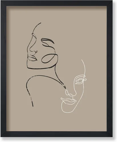 Poster Master Póster de cara de mujer, impresión de dibujo de línea, arte moderno, arte de boceto, arte de pared de esquema, regalo para hombres y
