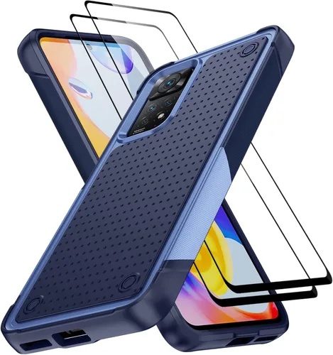 Miniatura 16 de Jeylly Funda protectora para Xiaomi Redmi Note 9 Pro, Redmi Note 9 Pro Max para mujeres y hombres, a prueba de caídas a prueba de golpes de grado