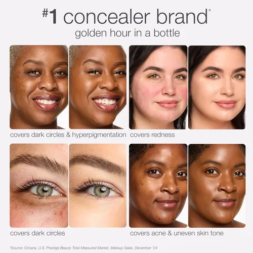 Miniatura 4 de Corrector radiante Tarte Shape Tape – Cobertura media, acabado radiante para corrector debajo de los ojos para ojeras, líneas finas, enrojecimiento