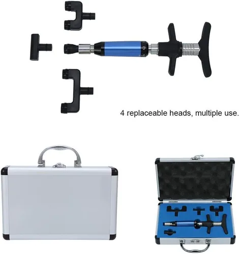 Miniatura 4 de Herramienta de ajuste quiropráctico, herramienta de corrección de ajuste quiropráctico manual de 6 niveles, masajeador de ajuste de columna