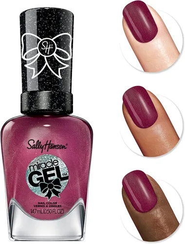 Miniatura 2 de Sally Hansen Miracle Gel Wishlist Collection Esmalte de uñas (903 Wrapped in Love), 1 artículo, 0.5 onzas líquidas