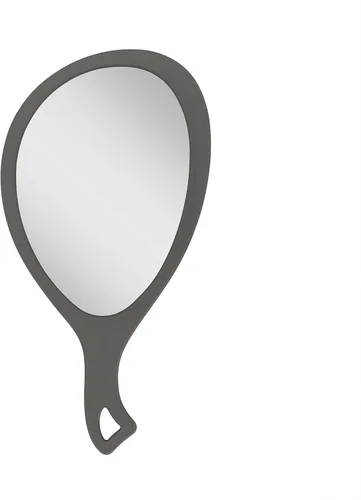 Miniatura 11 de Zadro Espejo de mano grande con asa, espejos de salón para estilistas, espejo de mano grande para maquillaje, para colgar en la pared