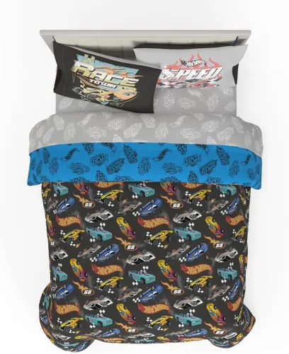 Miniatura 17 de Franco - Juego de ropa de cama para niños, edredón y sábanas supersuaves con funda de almohada, 5 piezas, tamaño individual, Jurassic World, 6A1348