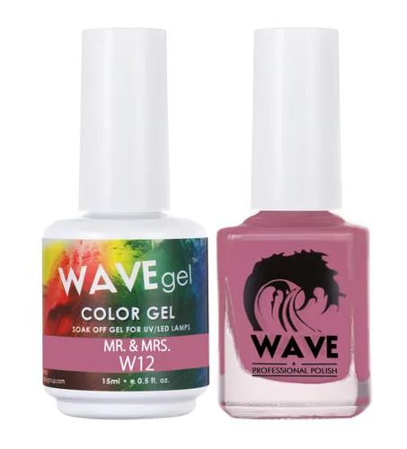 Miniatura 97 de WAVEGEL - Juego dúo de gel y esmalte de uñas a juego - Colección Simplicity - #P109 Blizzard I 0.5 onzas