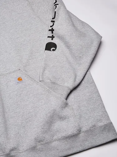 Miniatura 5 de Carhartt Sudadera con Gráfico de Logo en Manga de Peso Medio y Ajuste Holgado para Hombre
