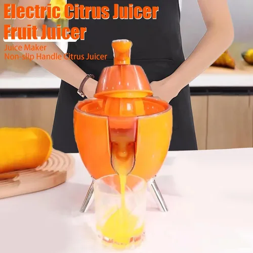 Miniatura 3 de Exprimidor eléctrico de naranja, máquina exprimidora de limón de 14 onzas, Máquinas eléctricas de exprimidor de cítricos para limones, limas