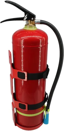 Miniatura 7 de Soporte de metal para extintor de incendios, resistente, compatible con extintores de incendios de 5 libras (5 libras, 1 unidad)