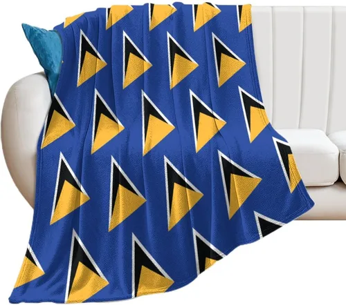 Miniatura 24 de Manta con la bandera de Nicaragua, manta suave y ligera, colcha duradera para decoración del hogar, manta de sofá de 30 x 40 pulgadas